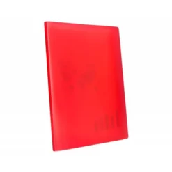 Carpeta Beautone escaparate con 40 fundas fijas Din a4 rojo