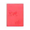 Carpeta Beautone escaparate de 60 fundas fijas Din A4 color rojo