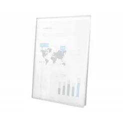 Carpeta Beautone escaparate transparente con 10 fundas fijas Din a4