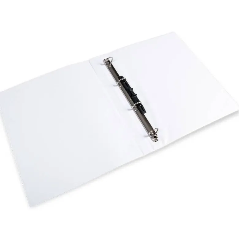 Carpeta canguro plastico Liderpapel Din A4 4 anillas lomo 28 mm