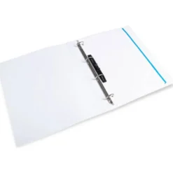 Carpeta canguro plastico Liderpapel Din A4 4 anillas lomo 28 mm