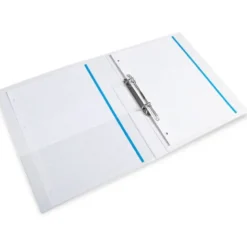 Carpeta canguro plastico Liderpapel Din A4 2 anillas lomo 28 mm