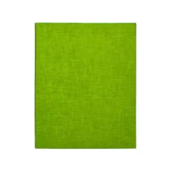 Carpeta carton forrado 4 anillas Liderpapel Paper Coat lomo 40 mm folio verde