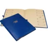 Carpeta clasificadora de carton compacto Saro 275x360 mm azul modelo 30