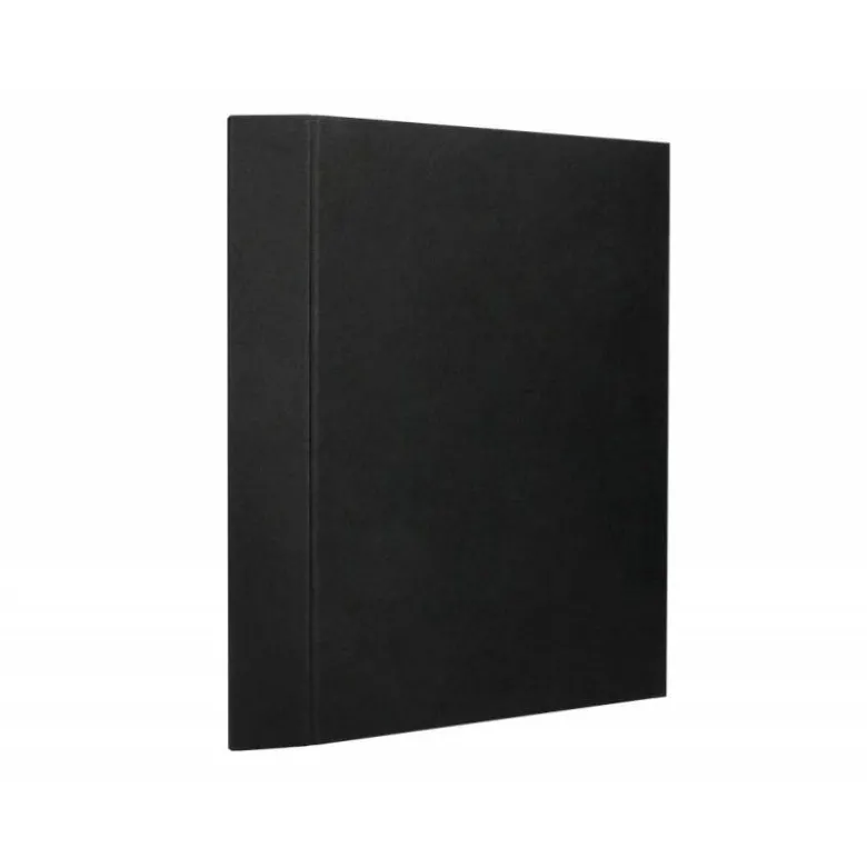 Carpeta clasificadora folio carton Liderpapel negro