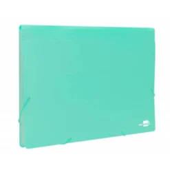 Carpeta clasificadora fuelle Liderpapel DIN A4 poliporpileno 13 departamentos color verde