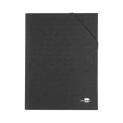 Carpeta clasificadora Paper Coat Liderpapel folio negro