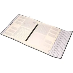 Carpeta clasificadora Paper Coat Liderpapel folio negro