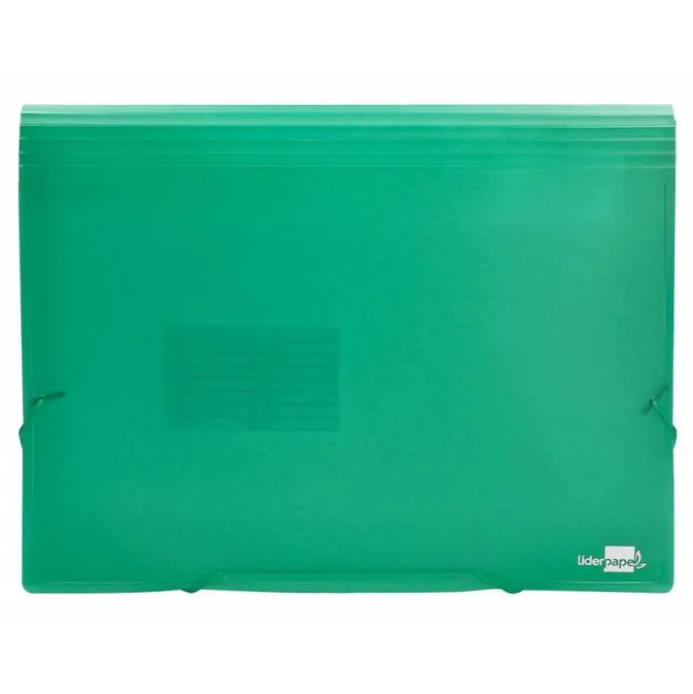 Carpeta clasificadora polipropileno Beautone Din A4 Verde