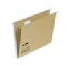 Carpeta colgante Hamelin A4 visor lateral kraft eco naranja-amarillo