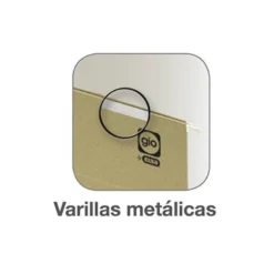 Carpeta colgante marca Gio con visor lateral