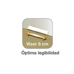 Carpeta colgante marca Gio Folio con visor superior Kraft eco Lomo 30 mm