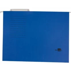 Carpeta colgante marca Liderpapel A4 Kraft Azul
