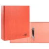 Carpeta de Liderpapel folio 2 anillas lomo 55 mm carton cuero 332 x 265 mm