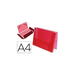 Carpeta de lomo rigido Beautone Din A4 rojo