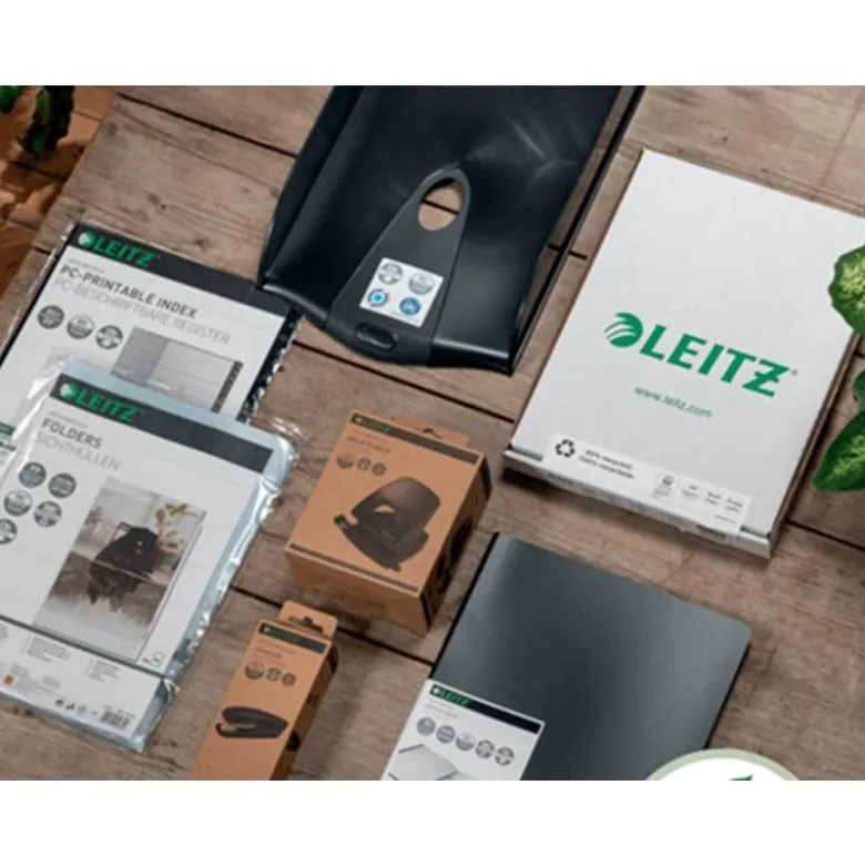 CARPETA DE PROYECTOS LEITZ RECYCLE DIN A4 POLIPROPILENO LOMO 38 MM NEGRO