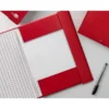Carpeta de proyectos Liderpapel de carton con gomas Paper Coat lomo 50 mm rojo