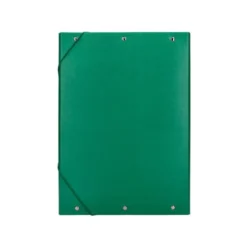 Carpeta de proyectos Liderpapel de carton con gomas Paper Coat lomo 50 mm verde