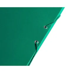 Carpeta de proyectos Liderpapel de carton con gomas Paper Coat lomo 30 mm verde