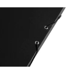 Carpeta de proyectos Liderpapel de carton con gomas Paper Coat negro