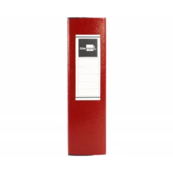 Carpeta de proyectos Liderpapel de carton con gomas rojo 9 cm