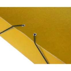 Carpeta de proyectos Liderpapel de carton con gomas amarillo 7cm