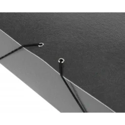 Carpeta de proyectos Liderpapel de carton con gomas gris 7 cm