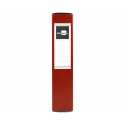 Carpeta de proyectos Liderpapel de carton con gomas rojo 7cm