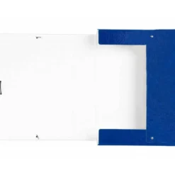 Carpeta de proyectos Liderpapel de carton con gomas azul 7cm