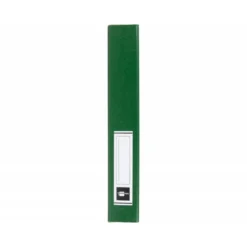 Carpeta de proyectos Liderpapel de carton con gomas. Folio. Verde. 5 cm