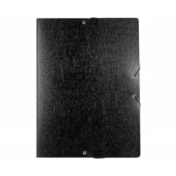 Carpeta de proyectos Liderpapel de carton con gomas. Tamaño Folio. 3 cmm