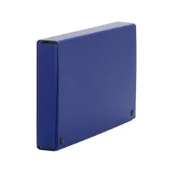 Carpeta de Proyectos Pardo Folio Cartón forrado con Broche Lomo 70mm Color Azul