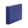 Carpeta de Proyectos Pardo Folio Cartón forrado con Broche Lomo 120mm Color Azul