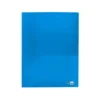 Carpeta dossier con doble bolsa Liderpapel Din A4 color azul