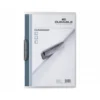 Carpeta dossier con pinza lateral giratoria Durable 30 hojas Din A4 color grafito