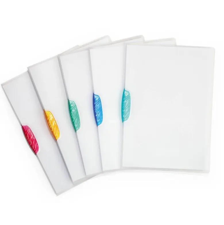 Carpeta dossier con pinza lateral swingclip Durable 30 hojas Din A4 colores surtidos