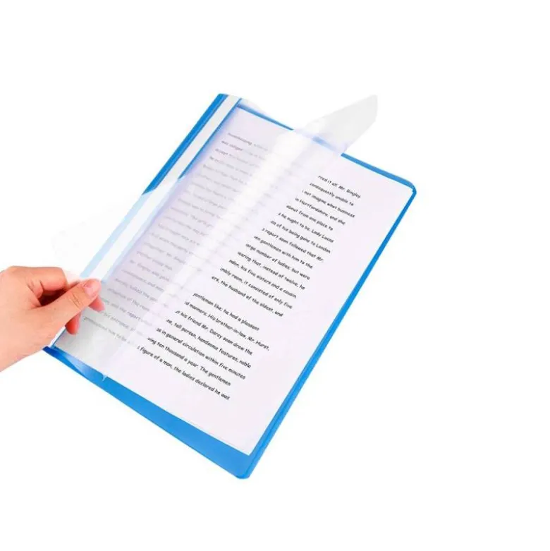 Carpeta dossier fastener Q-Connect Din A4 color azul