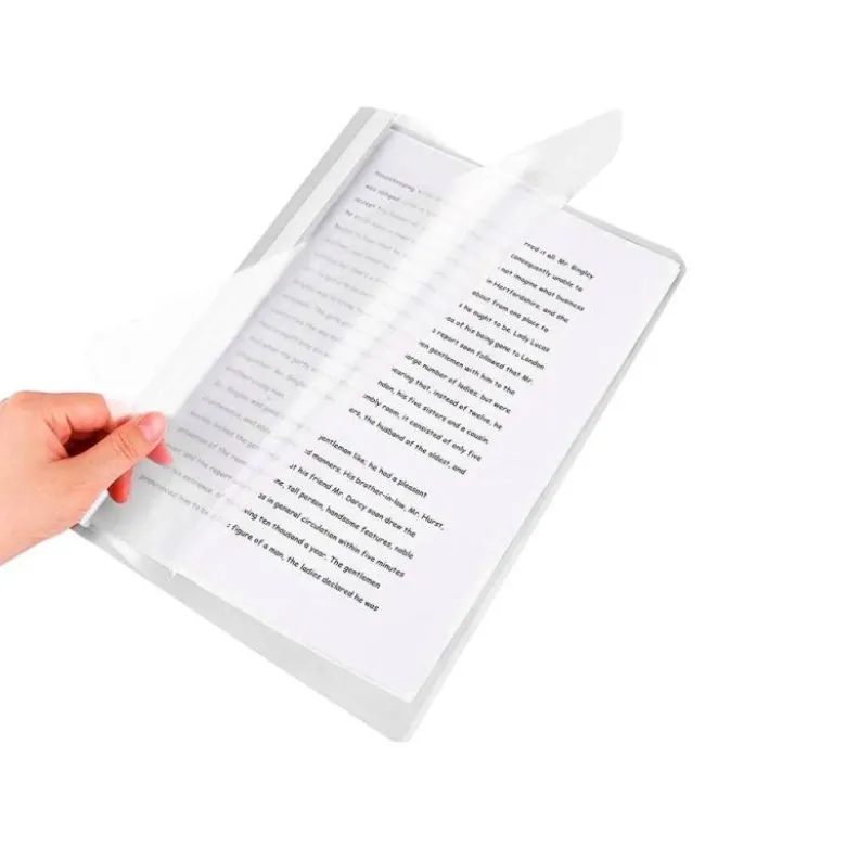 Carpeta dossier fastener Q-Connect Din A4 color blanco