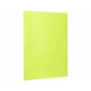 Carpeta dossier uñero Liderpapel DIN A4 polipropileno 180 micras 20 hojas color amarillo