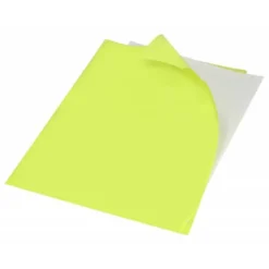 Carpeta dossier uñero Liderpapel DIN A4 polipropileno 180 micras 20 hojas color amarillo