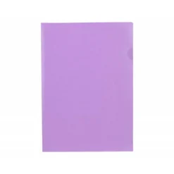 Carpeta dossier uñero Liderpapel DIN A4 polipropileno 180 micras 20 hojas color violeta