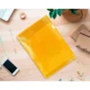 Carpeta dossier uñero plastico q-connect din a4 120 micras amarilla caja de 100 unidades