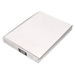 Carpeta dossier uñero plastico q-connect din a4 120 micras amarilla caja de 100 unidades