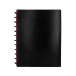 Carpeta escaparate con fundas extraibles marca Liderpapel negro