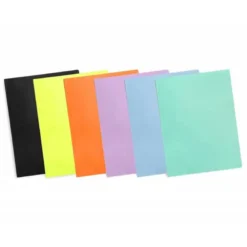 Carpeta escaparate con 40 fundas negro