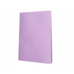 Carpeta escaparate Liderpapel DIN A4 poliporpileno con 30 fundas color violeta
