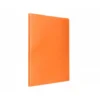 Carpeta escaparate Liderpapel DIN A4 poliporpileno con 40 fundas color naranja