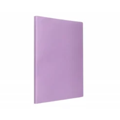 Carpeta escaparate Liderpapel DIN A4 poliporpileno con 40 fundas color violeta