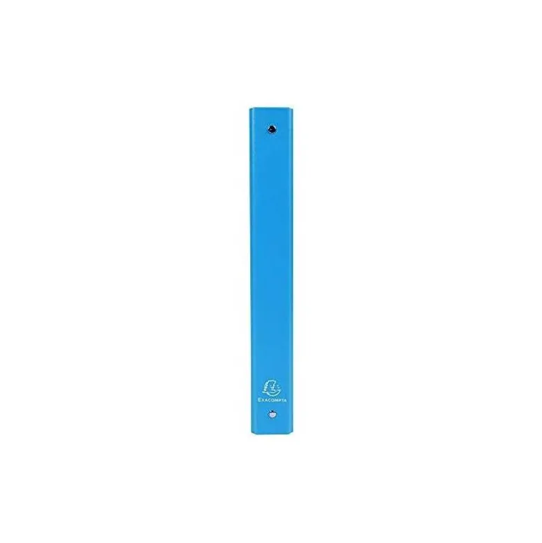 Carpeta Exacompta carton azul claro 4 anillas