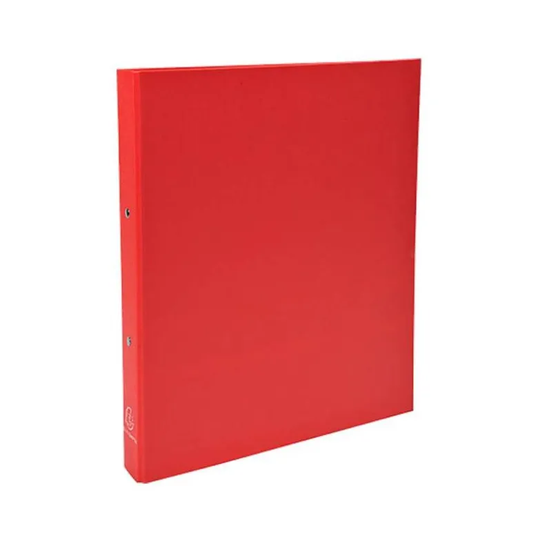 Carpeta Exacompta carton forrado roja 2 anillas